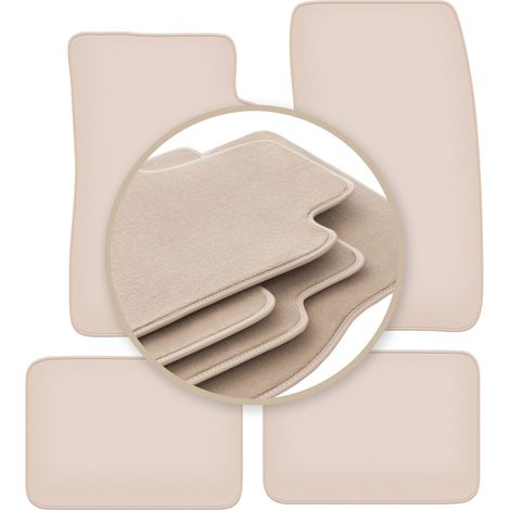 Alfombrillas beige PREMIUM para Daihatsu Feroza F300 / F310 todoterreno 1989-1998 (1/5)