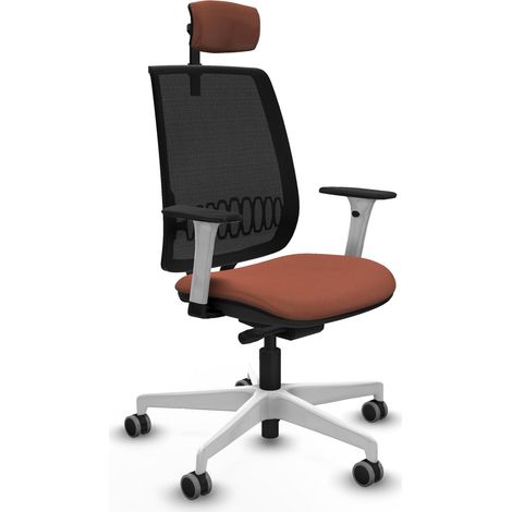 Sedia da ufficio piqueras y crespo Alares comoda nero marrone (1/2)