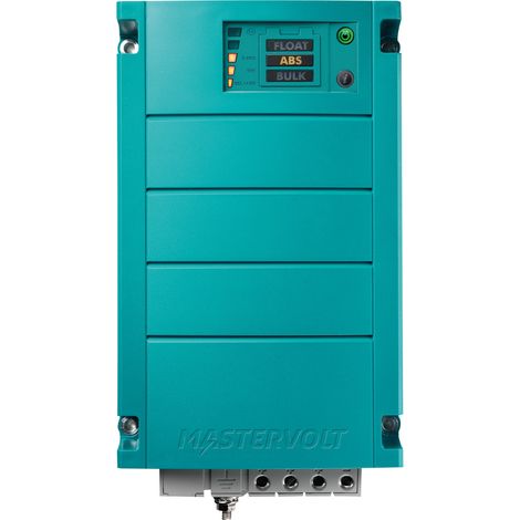 Chargeur de batterie 12V 25A – 3 sorties – Charge rapide auto-adaptative – Protection IP23 pour usage extérieur – Mastervolt