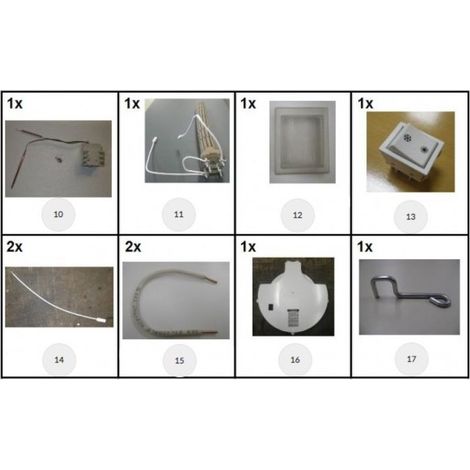 Kit électrique 2200W tous courants pour Conforto Vertical Mural (009251)