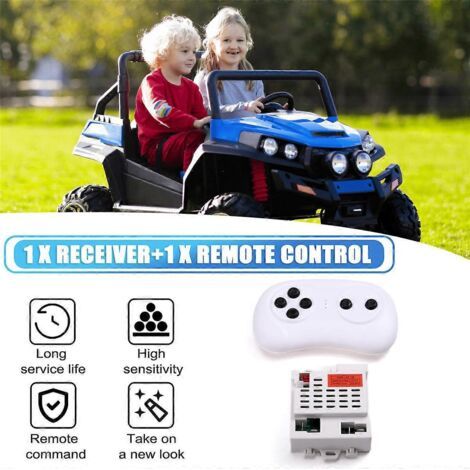 CSR-12T-1B 12V Elektro-Kinderauto mit Fernbedienung und Empfänger (1/5)