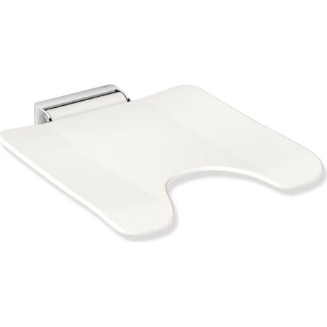 HEWI 900.51.20440 98 Siège rabattable, 450x525, pubis, chromé (1/2)