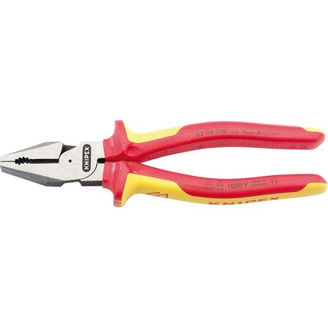 VDE Fully Insulated High Leverage Combination Pliers (200mm) (31861) (1/5)