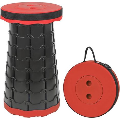 Tabouret télescopique pliable, capacité de 150 kg, tabouret pliant, chaise de camping portable, marchepied (1/5)