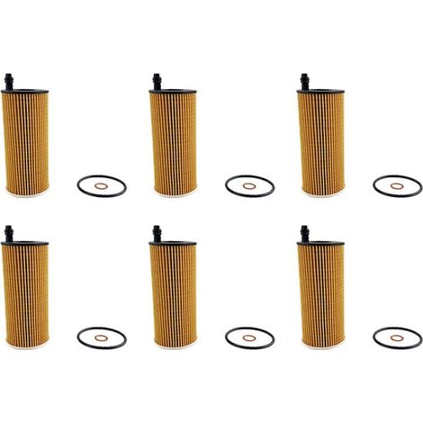 Kit de 6 filtres à huile OX404DECO adapté aux moteurs F10, F25, F30, F31, 328D et X3. (1/4)