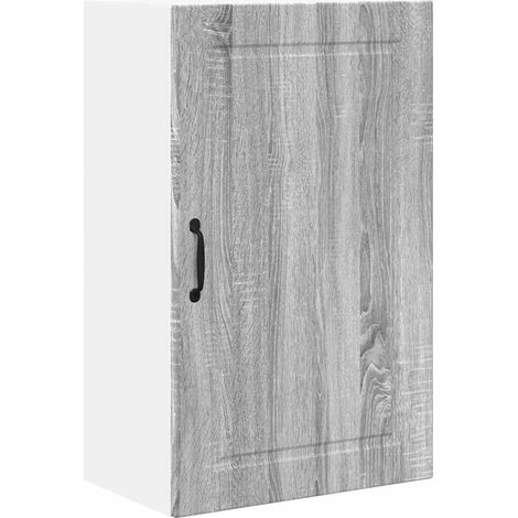 Meuble mural de cuisine,Armoire de cuisine avec porte Gris Sonoma 50 x 31 x 80 cm CFW12035 (1/5)