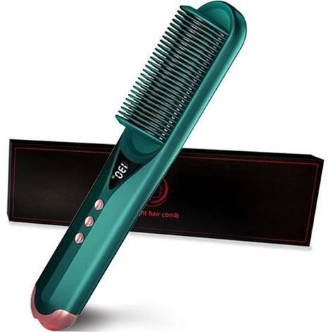 Plancha de pelo con calefacción LED - 7 ajustes de temperatura - Protección anti-quemaduras (1/4)