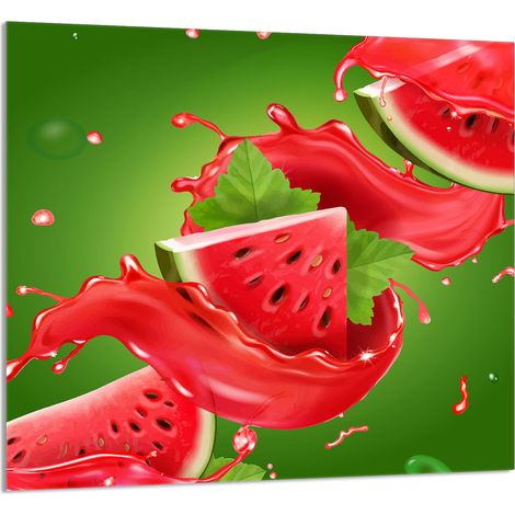 Panneau de verre POUR la cuisine 65x60 Pastèque (1/5)