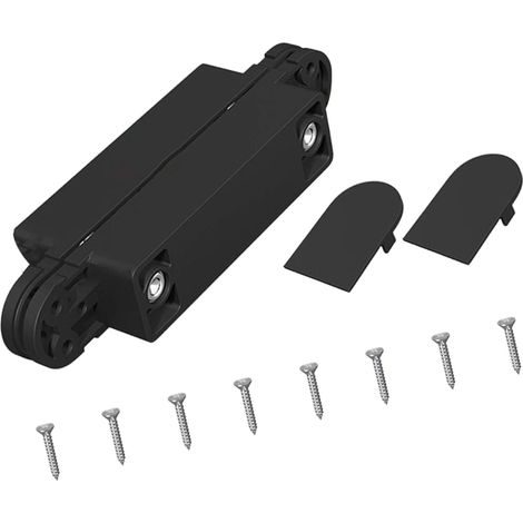 Charnière de porte en métal à 180 degrés - Robuste - Antirouille - Réglable - Pour une utilisation en intérieur et en extérieur - Accessoires de matériel de meubles dissimulés (1/5)