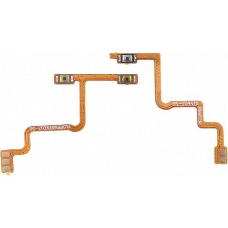 Bouton Marche/Arrêt et Câble Flex de Volume pour Téléphone, Pièce de Rechange Compatible, Contrôleur Latéral, Commutateur d'Alimentation et Touches de Volume, Kit de Réparation de Qualité OEM (1/4)