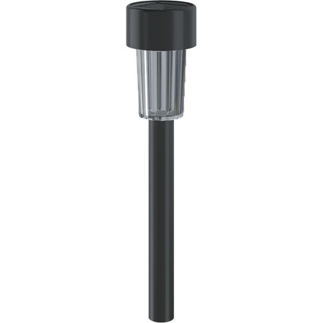 Lampioncino segnapassi Led Goblet 0,006W Nero con pannello solare IP44 Bianco freddo 6500K con sensore crepuscolare Aigostar (1/4)