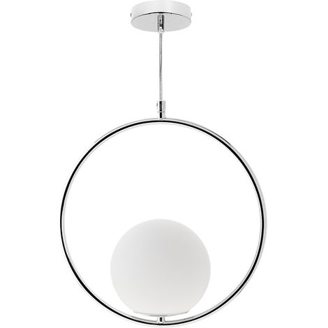 Colgante AIMEE 1xE27 Al.Reg.xD.31cm Cromo (1/2)