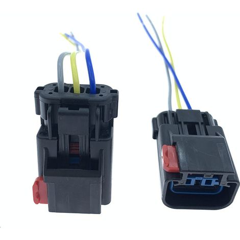 Compatible with Cummins oil pressure sensor plug, Dongfeng Tianlong National VI Woodward differential pressure socket wiring harness (1/4)