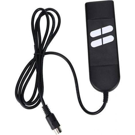 Télécommande manuelle à 4 boutons, bouton de remplacement pour fauteuil inclinable et canapé électrique. Commande à 4 boutons pour fauteuil releveur et canapé électrique.