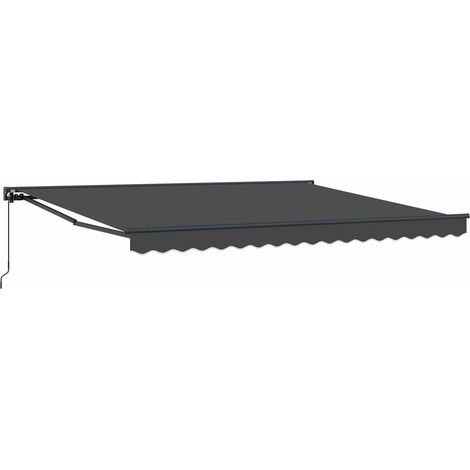 Maison Exclusive - Struttura della tenda Antracite 400 × 300 cm