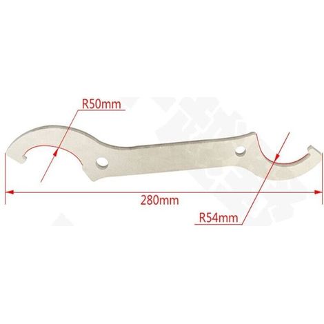 clé Amortisseur Moto,cle Amortisseur arrière,Clé à Ergot pour Amortisseur arrière et Direction pour SX, SXF, YZ, YZF, WRF, CRF, KX, KXF, RM, RMZ, DRZ, 125-530 (1/3)