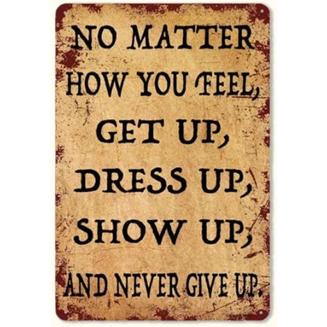Cute new portable Quote Metal Wall Sign - Inspirational quotes for metal wall decorations