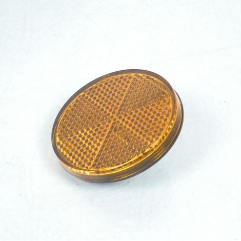 Rückstrahler für Roller Peugeot 50 Kisbee 774740 / Ø55mm / orange (1/3)