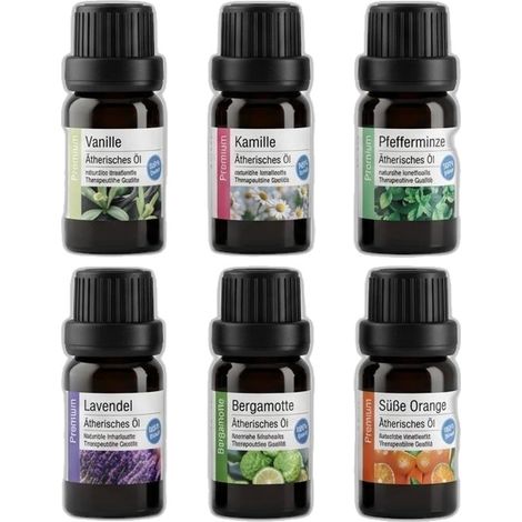 Weltbild Ätherisches Öl 6er-Set 'Premium Aromen' (1/2)