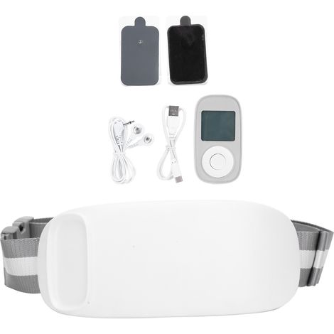 Ceinture massage abdominale USB rechargeable soulagement douleur chaleur thérapie utérus réchauffeur corporel (1/5)