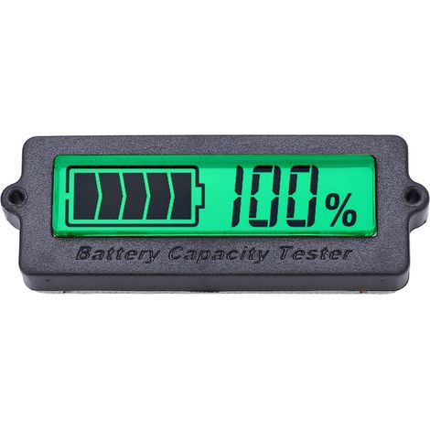 Testeur de batterie 48V, voltmètre ampèremètre étanche, moniteur de capacité et de tension, indicateur de sécurité pour vélo électrique (1/5)
