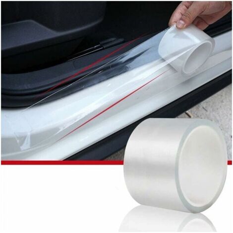 3mx10 cm film pour Voitures, Motos, Vélos - Transparent, Autocollant, Protection Peinture, Protection Bord de Porte, Protection Bord (1/5)