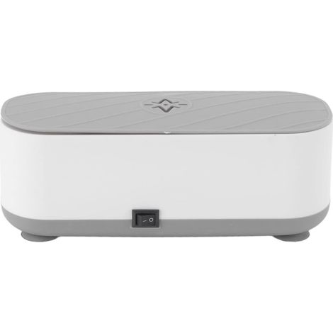 Nettoyeur a Ultrasons, Ultrasonic Cleaner, Bac Ultrasons Portable mit USB pour Bijoux, Lunettes, Montre, Rasoirs(Blanc)