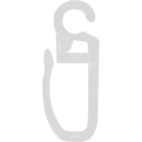 Agrafe - - Ruflette d11/20 x12 - Cristal (1/2)