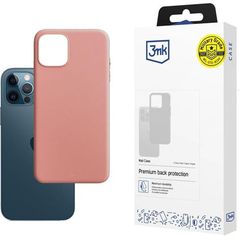 Funda mate de 3 mm para Apple iPhone 12/12 Pro