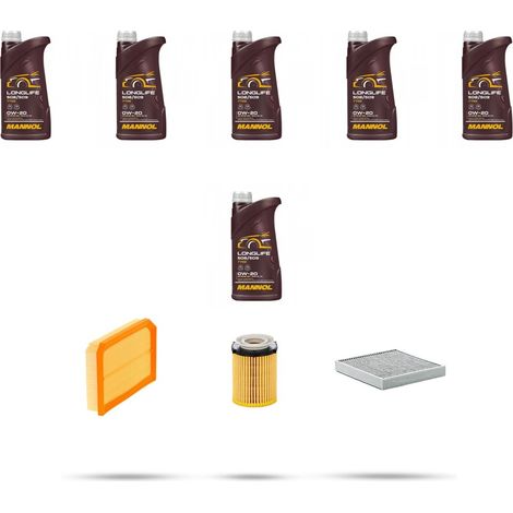 Kit tagliando 3 FILTRI e 6L OLIO compatibile con Mercedes GLA (H247) 250 165kw Dal 2020 (1/5)