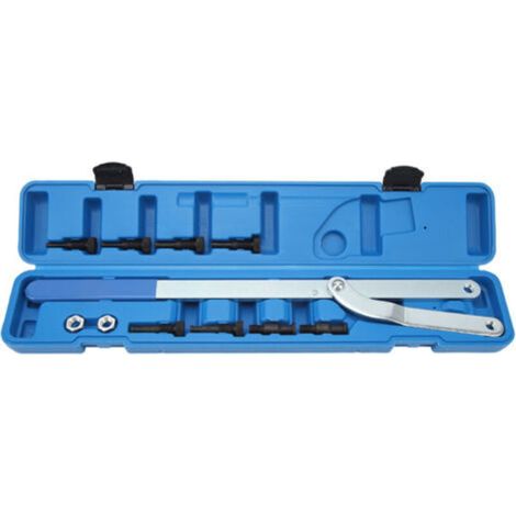 Kit universel de 11 pièces pour le démontage : extracteur de poulie, extracteur d’arbre à cames, clé de support de joint homocinétique et extracteur de ventilateur (1/4)