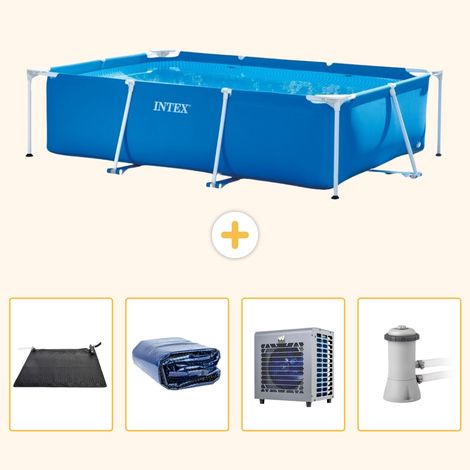 Intex Piscine Tubulaire Rectangulaire - 300x200x75 cm - 5-pièces S42 (1/5)