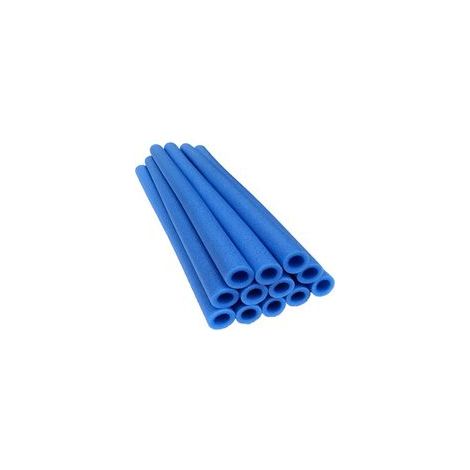 Housse en mousse pour poteau de trampoline - 40 cm (diamètre intérieur 2,5 cm) - Kit de tube en mousse pour barrière de sécurité anti-collision de trampoline - Tube en mousse pour barrière de sécurité
