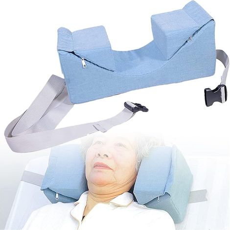 Cale Oreiller, Cou Support Oreiller pour Dormir Personnes âgées Fauteuil Roulant Appui-tête Support Système Tête Rembourrage Cou Oreiller Extension Appui-tête Coussin