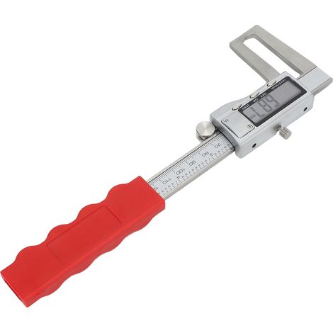 Mikrometrische Bremsscheibenlehre 0-150 mm, LCD-Bildschirm, Zoll/metrische/Bruchteile, hochpräzises Universal-Messwerkzeug für Messschieber (1/5)