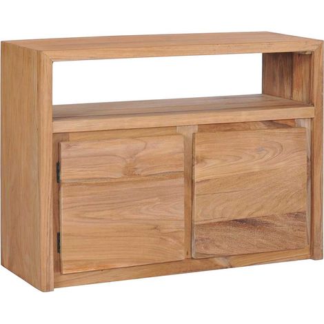 Credenza 80x30x60 cm in Legno Massello di Teak vidaXL (1/5)