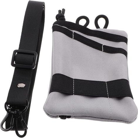 de Rangement pour Outils Multi-usages Oxford avec Fermeture à Glissière Et Bandoulière pour Accessoires D'extérieur (1/5)