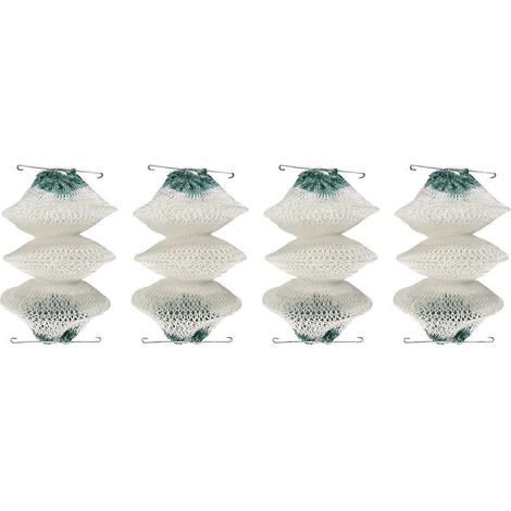 Lot de 4 manchons pour lanternes à gaz, format accordéon, 95 clips - (1/5)