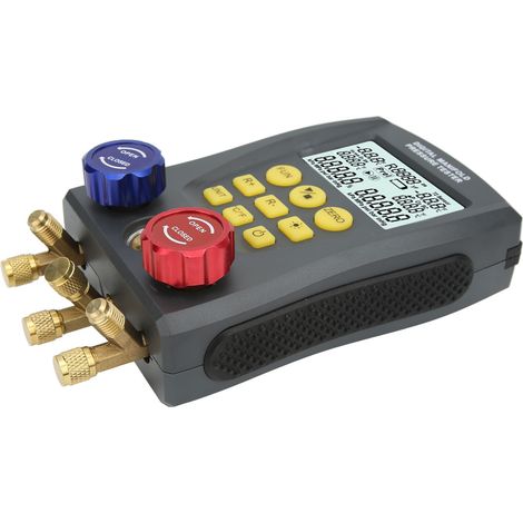 Hochpräzises digitales HVAC-Manometer für Klimaanlagen, Druck-, Temperatur- und Leckageprüfer, AC-Vakuummeter, Kältemittelmessgerät. (1/5)