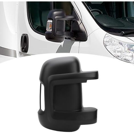 Couvercle de rétroviseur protecteur haute résistance pour Ducato 250 2006 et après Noir Avant Droit (1/5)