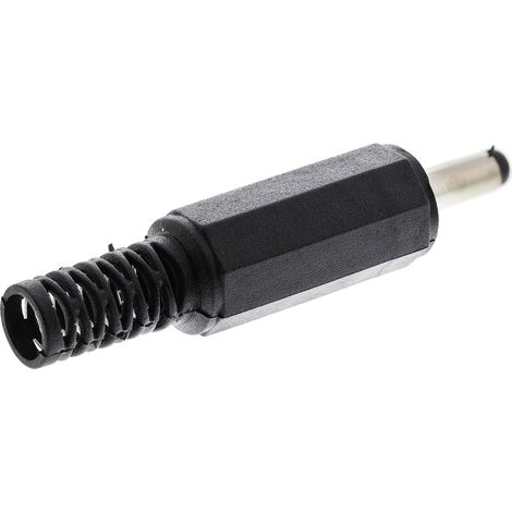 Fiche d'alimentation CC, 1.0A, Ø 1.4mm, Montage sur câble, 12,0 V, 44.0mm ( Prix pour Paquet de 10 )