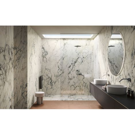 Grès cérame - PREMIERE - Paonazzo - Poli - 120x7x0,85cm  - Plinthe (1/5)