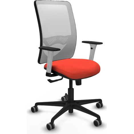 Silla de oficina piqueras y crespo Zulema blanco espuma alta densidad (1/2)