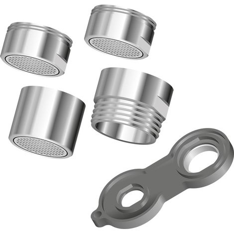 6 Aeratori e Kit di Riduzione del Flusso per Rubinetti. Edm