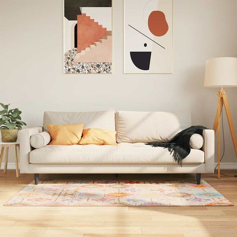 Tapis lavable, multicolore, 80 x 150 cm