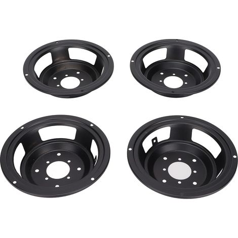 Cadre de Haut-parleur de 12,7 Cm, 4 Haut-parleurs de 12,7 Cm Côté Arrière Plateau de Haut-parleur Support de Bassin de Caisson de Basses, Support de Bassin de Haut-parleur Inversé avec Pattes de Soudu (1/5)