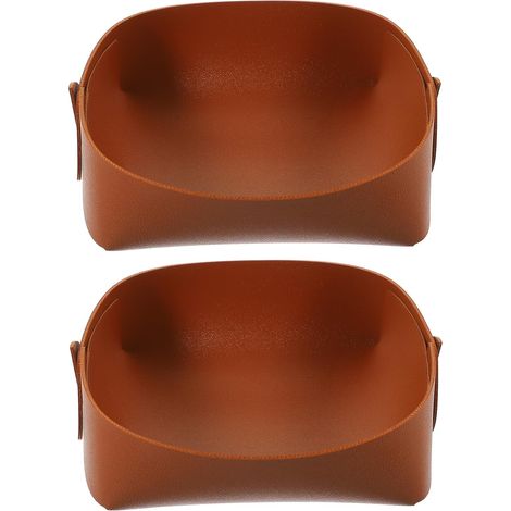 Tray for Watches and Miscellaneous Items 2 Pieces Brown (1/5)