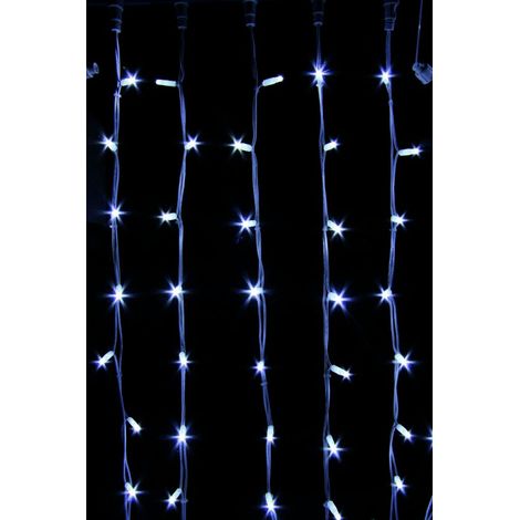 TENDA LUCCIOLONA 240V 240LED BIANCHI MT2,4XH1,2