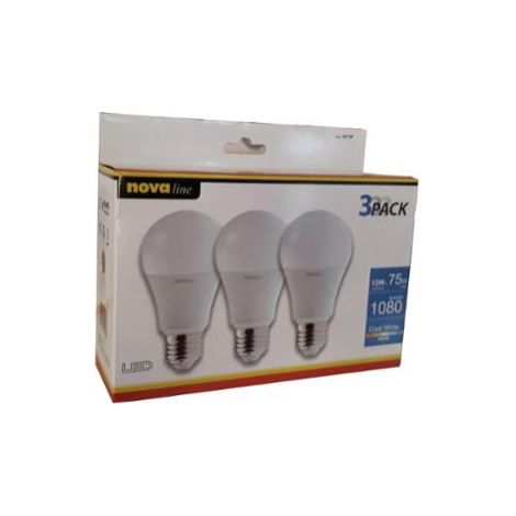 SET 3 LAMPADINE LED GOCCIA 11W 1055LM 6500K