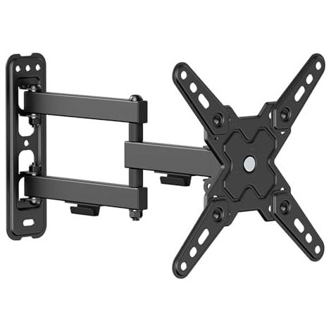 Value Supporto TV Parete 13-43" 20kg 3 Rotazioni Nero RO17.99.1235 (1/4)